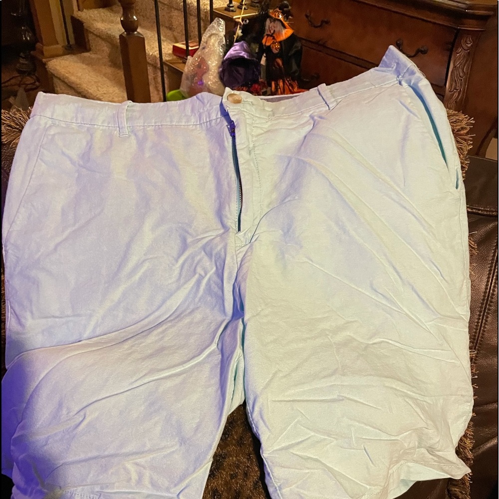 Men’s izod chambray shorts sz 38